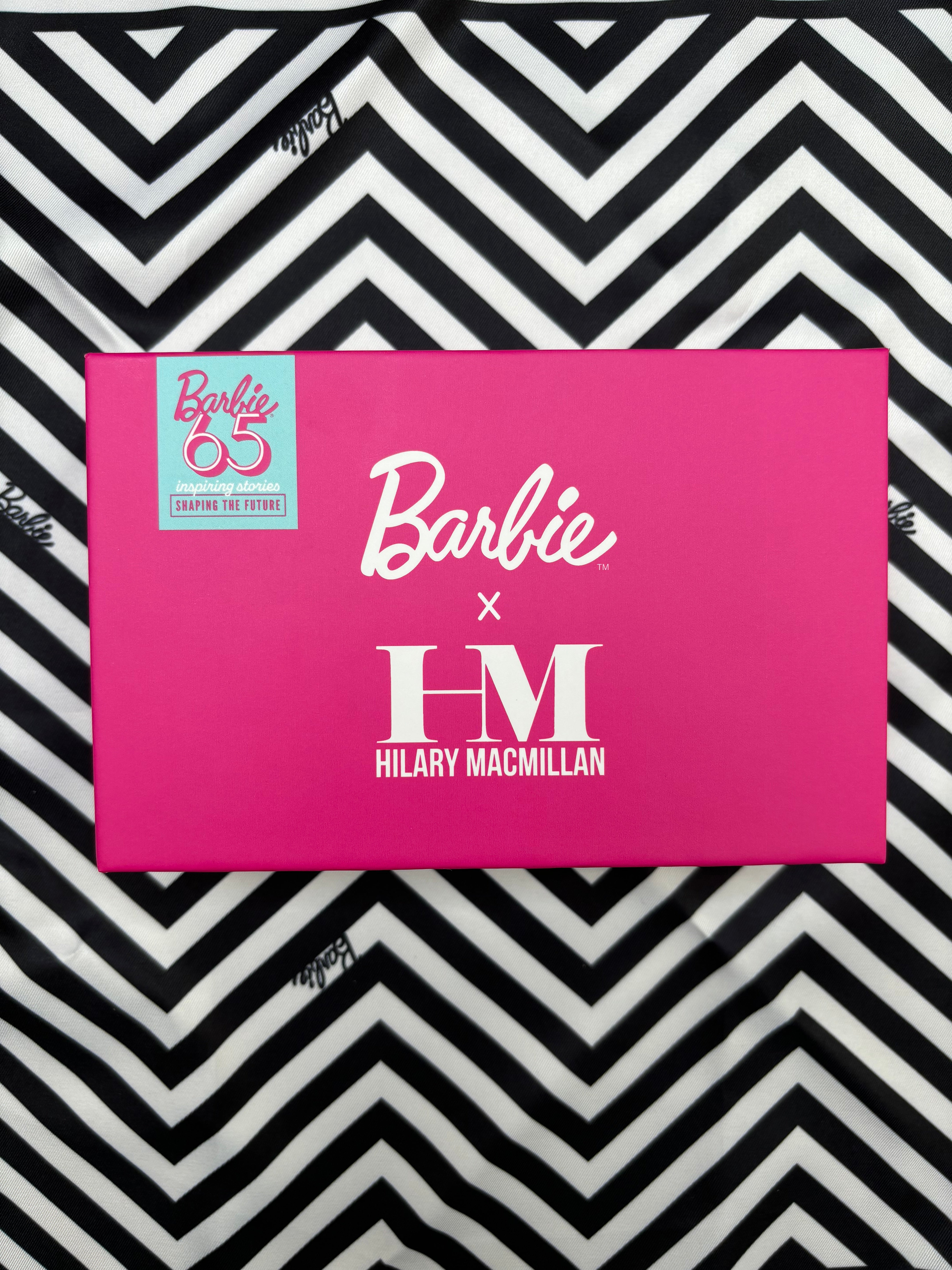 Barbie® Chevron Pocket Square