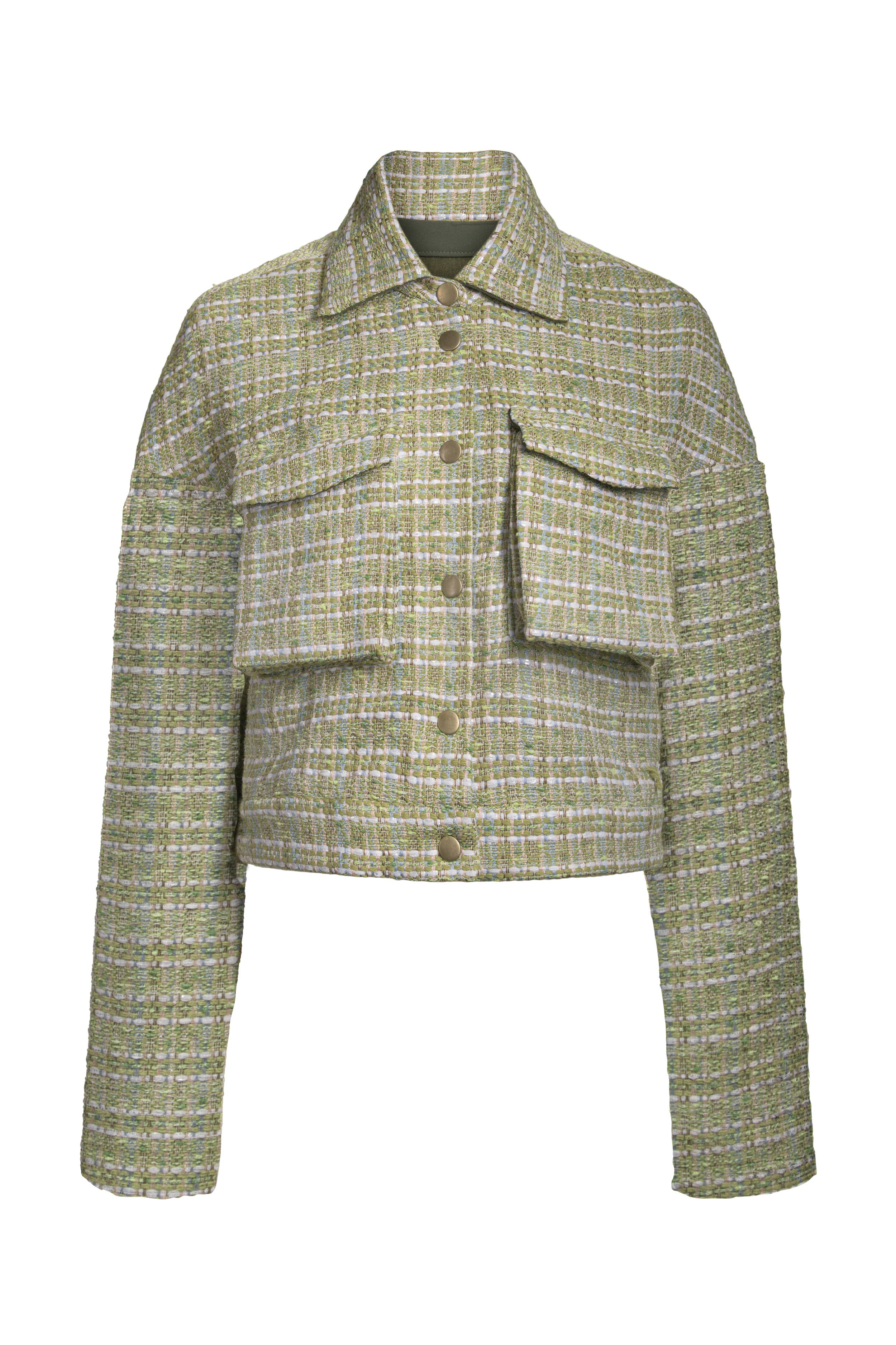 Barbie® Tweed Crop Jacket