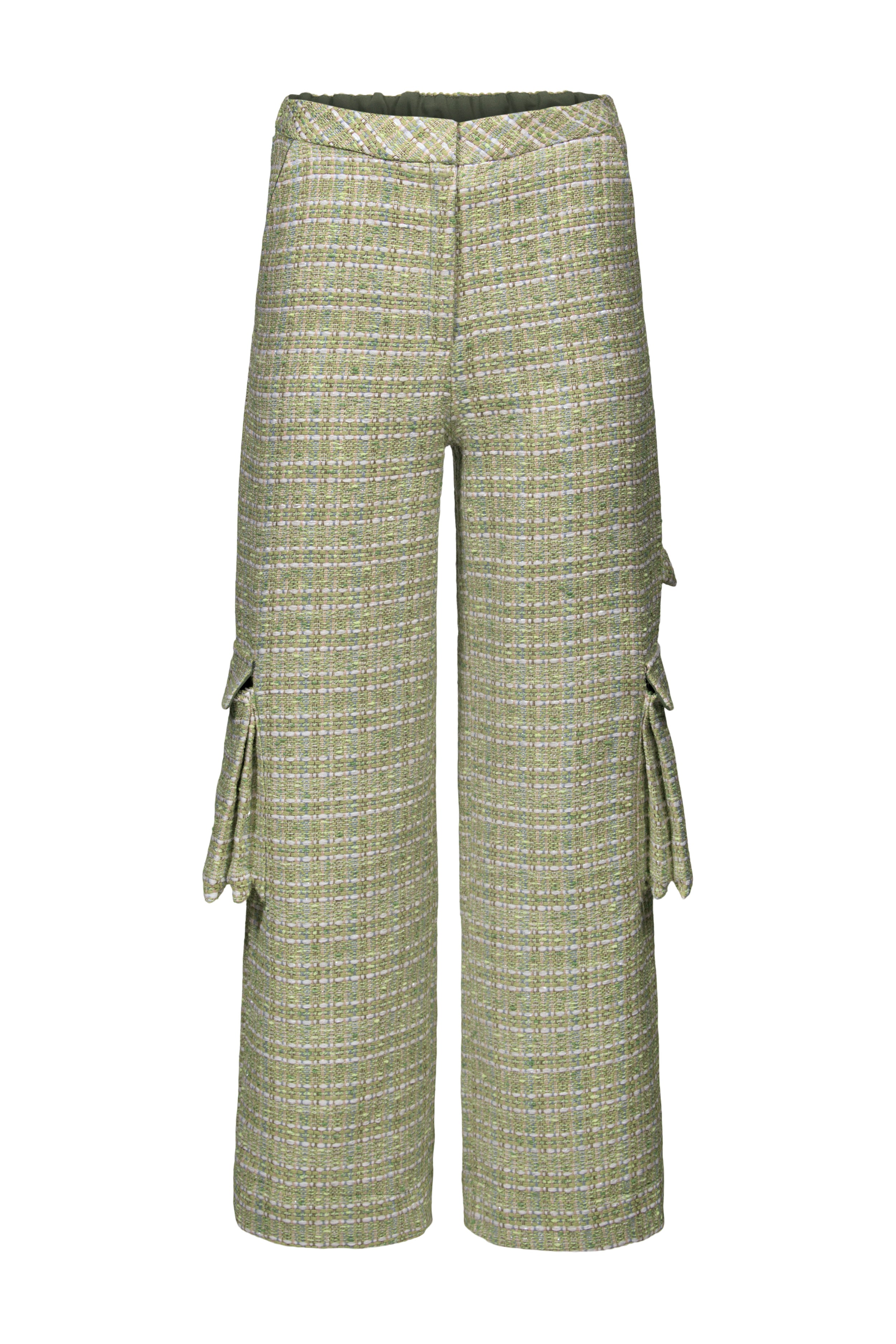 Tweed Cargo Pant