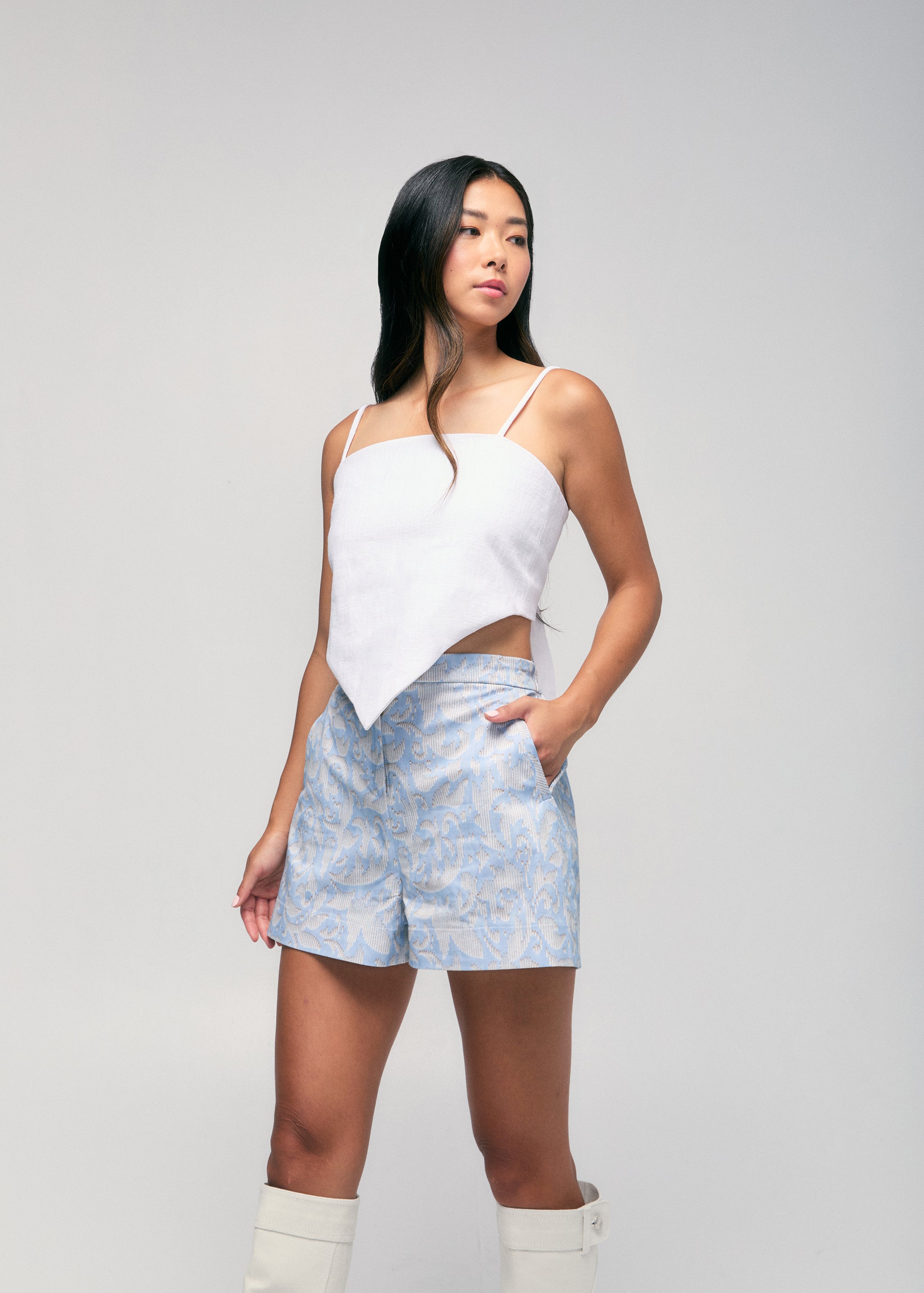 Twill Trouser Shorts